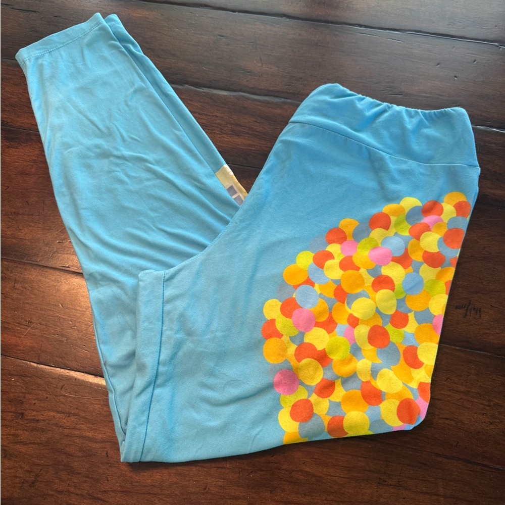 Women’s Disney Up Themed Leggings- Size L - Picture 2 of 5